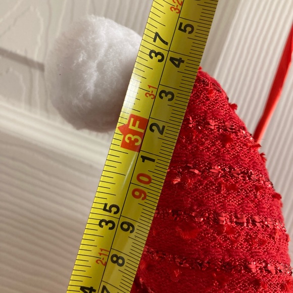 NWT HUGE 36" Plush Hanging Santa Head Decor - Picture 12 of 16